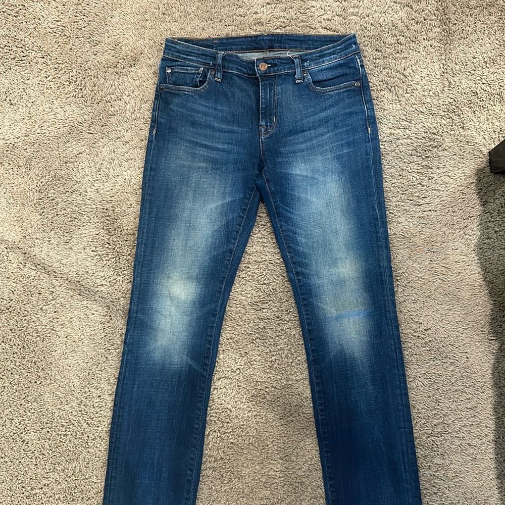 Ralph Lauren Denim & Supply jeans. low rise, straight leg, stretch jeans.